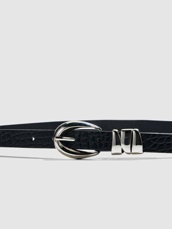 SHEIKE Jules Belt Black 1008790 Detail Ghost Image