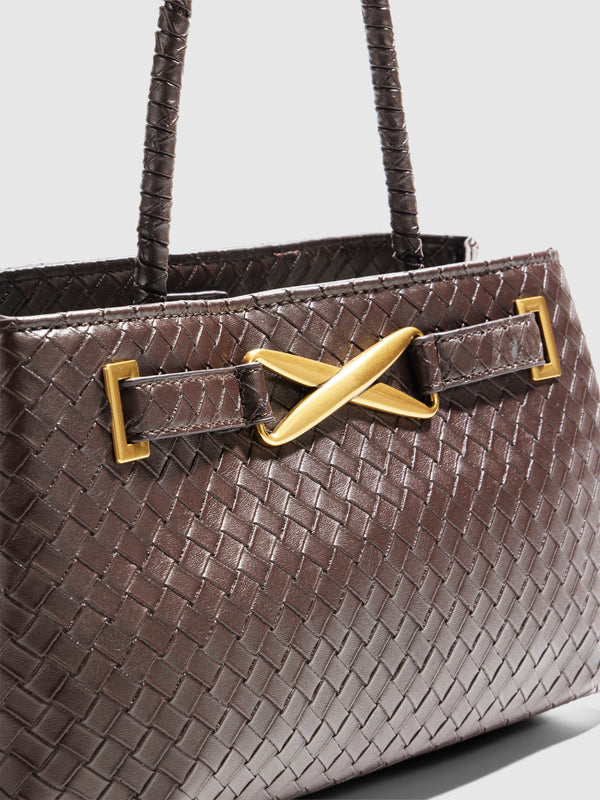 SHEIKE Indiana Bag Cocoa 1008800 Detail Ghost Image