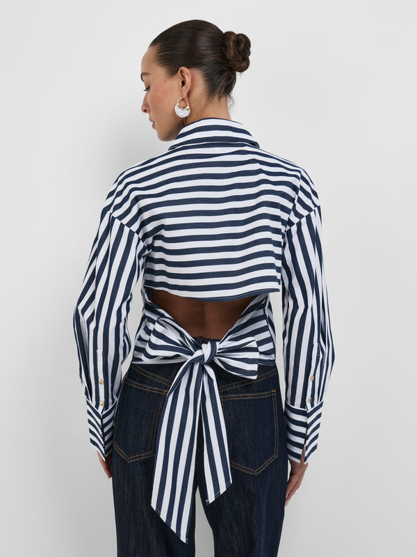 SHEIKE Savanna Shirt Stripe 1008818 Back Detail Image