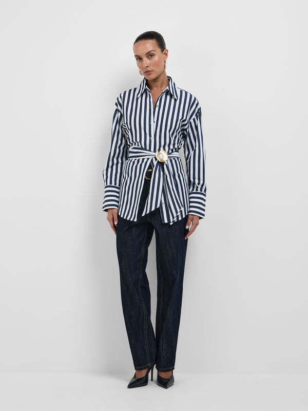 SHEIKE Savanna Shirt Stripe 1008818 Styled Front Image