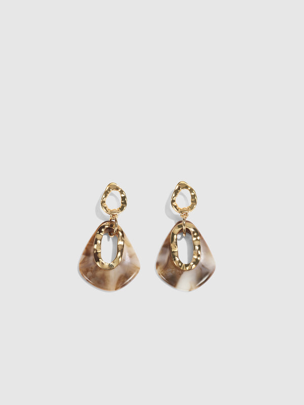 SHEIKE Faye Earring Gold 1008853 Ghost Image