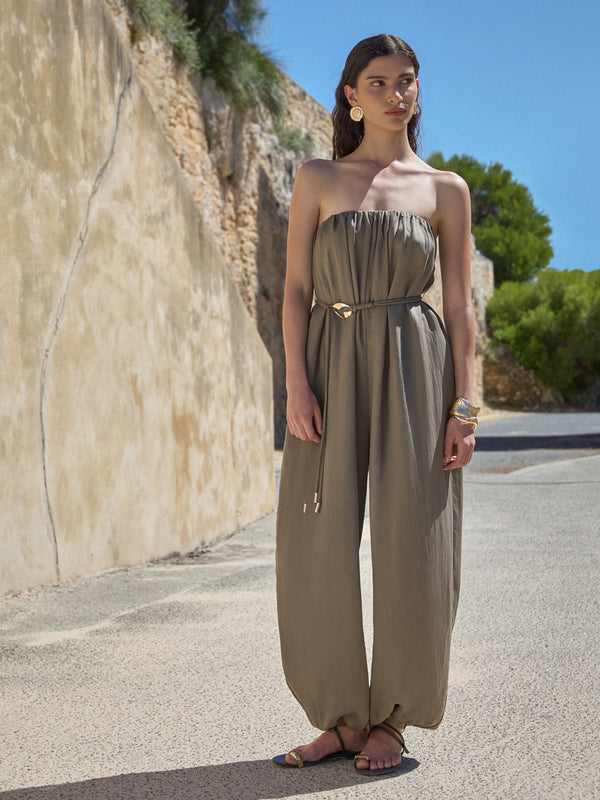 SHEIKE Bronte Jumpsuit Brown 1008246 Campaign Image