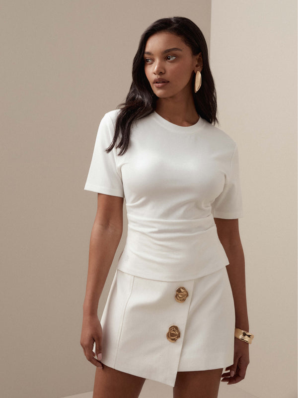SHEIKE Cara Skirt White 1007928 Campaign Image