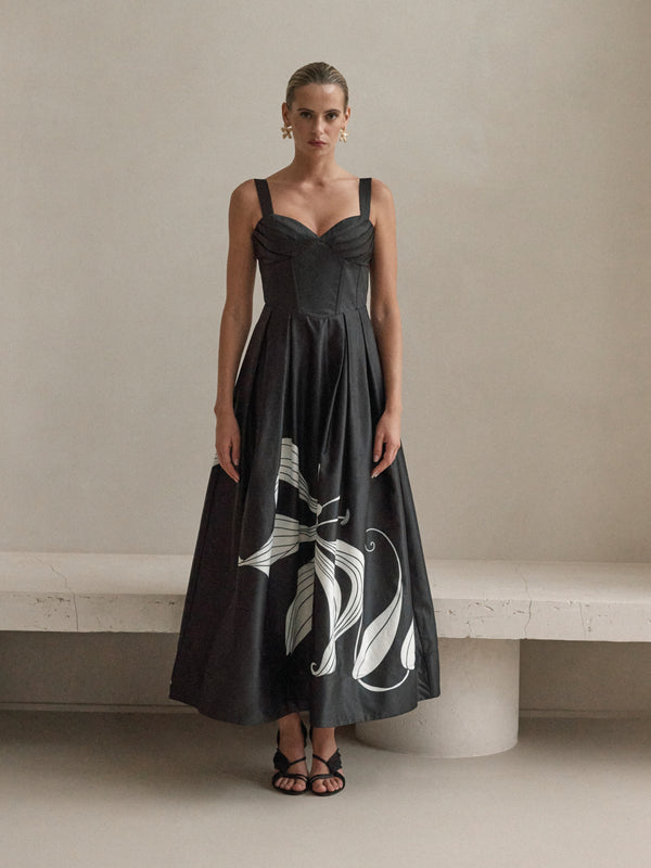 SHEIKE Lotus Gown Floral 1007846 Campaign Image